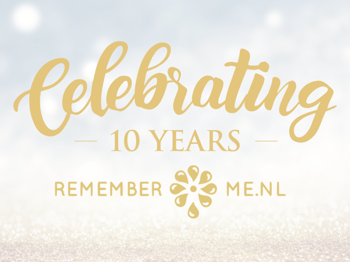 celebrating rememberme 10 jaar - 10 jarig jubileum